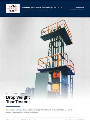 Drop Weight Tear Tester